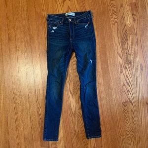 Abercrombie&Fitch Super Skinny High Rise Jeans